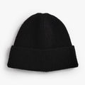 Winter Thick Warm Knitted Hat for Men, Cycling Windproof Ear Protection Beanie, Solid Color Woolen Hooded Hat