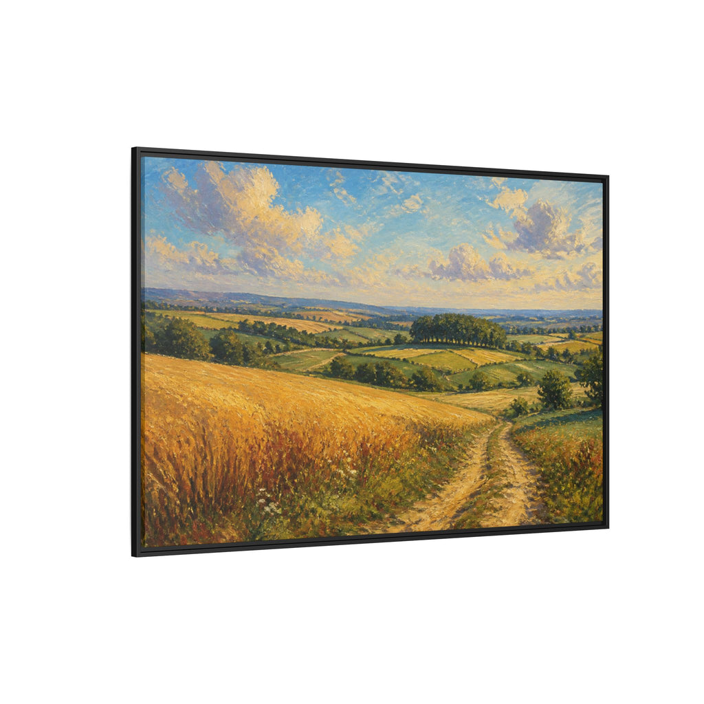 Rolling Countryside Canvas Wall Art Print Ready to Hang