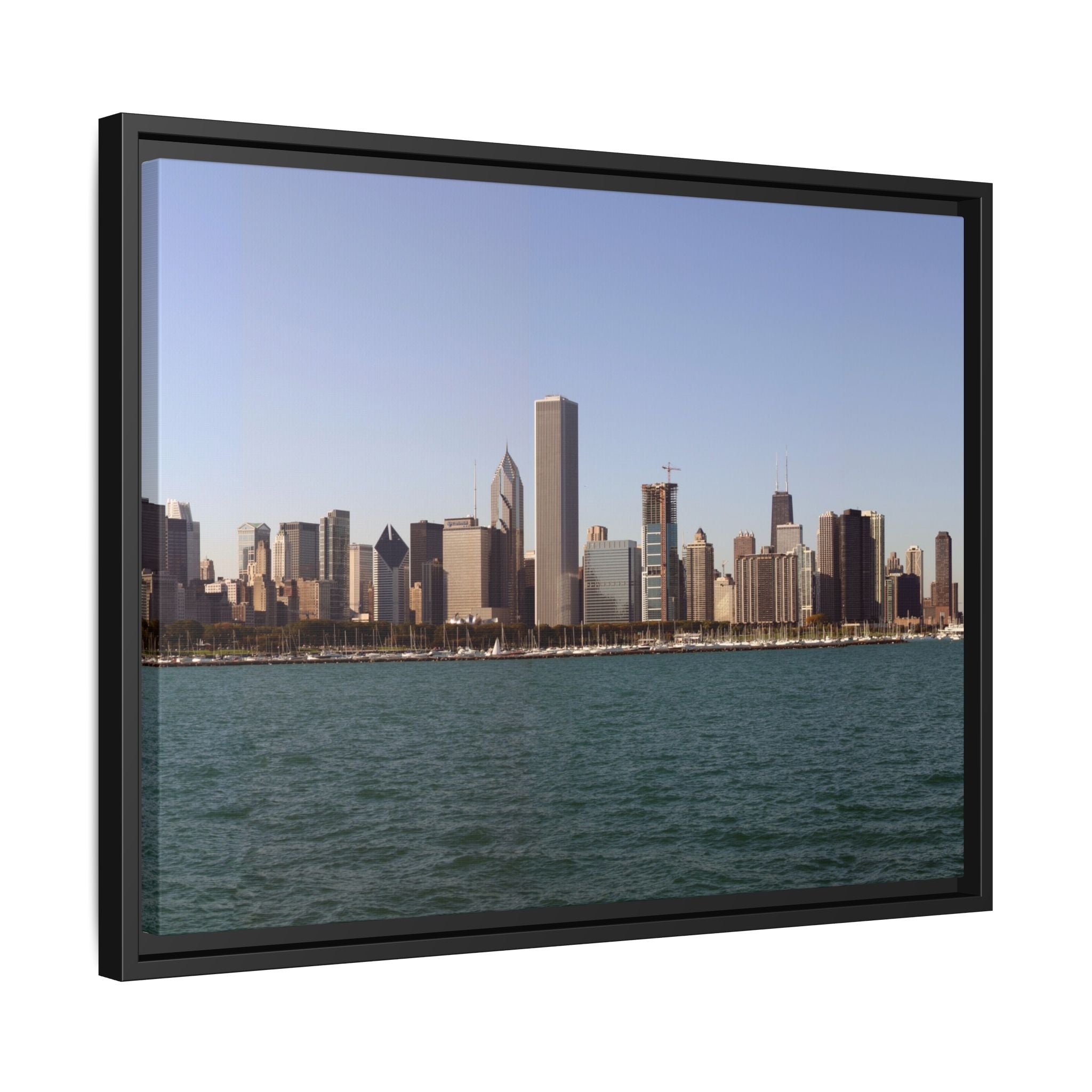 Chicago Skyline Canvas Wall Art Print Ready to Hang Cityscape