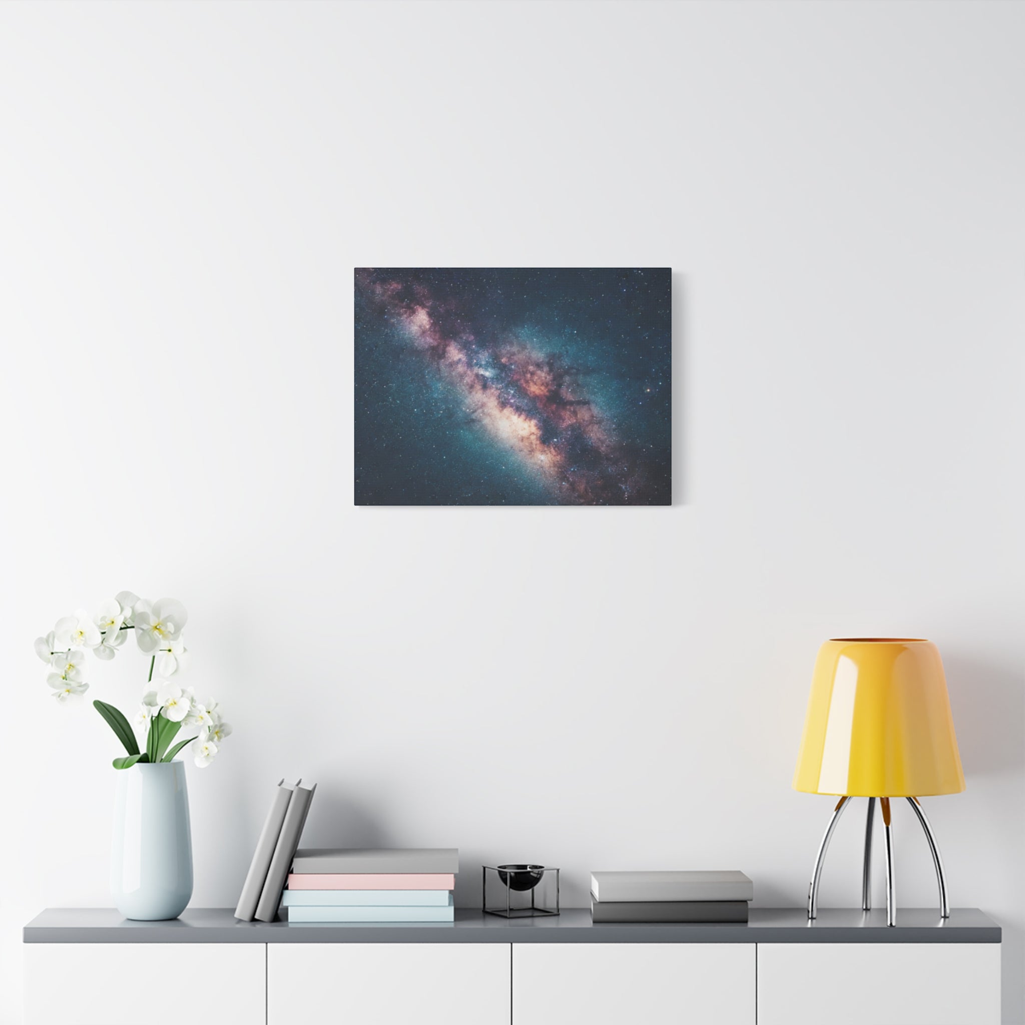 Milky Way Galaxy Canvas Wall Art — Stretched Space Photography Print