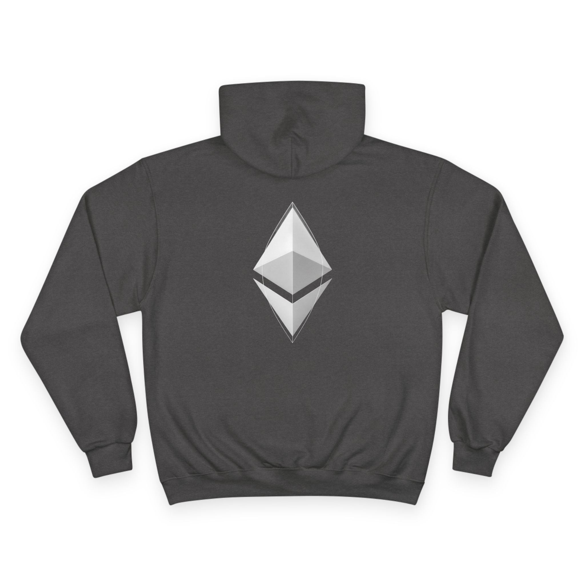 Ethereum Logo Hoodie — Crypto Champion Pullover Very Comfortable