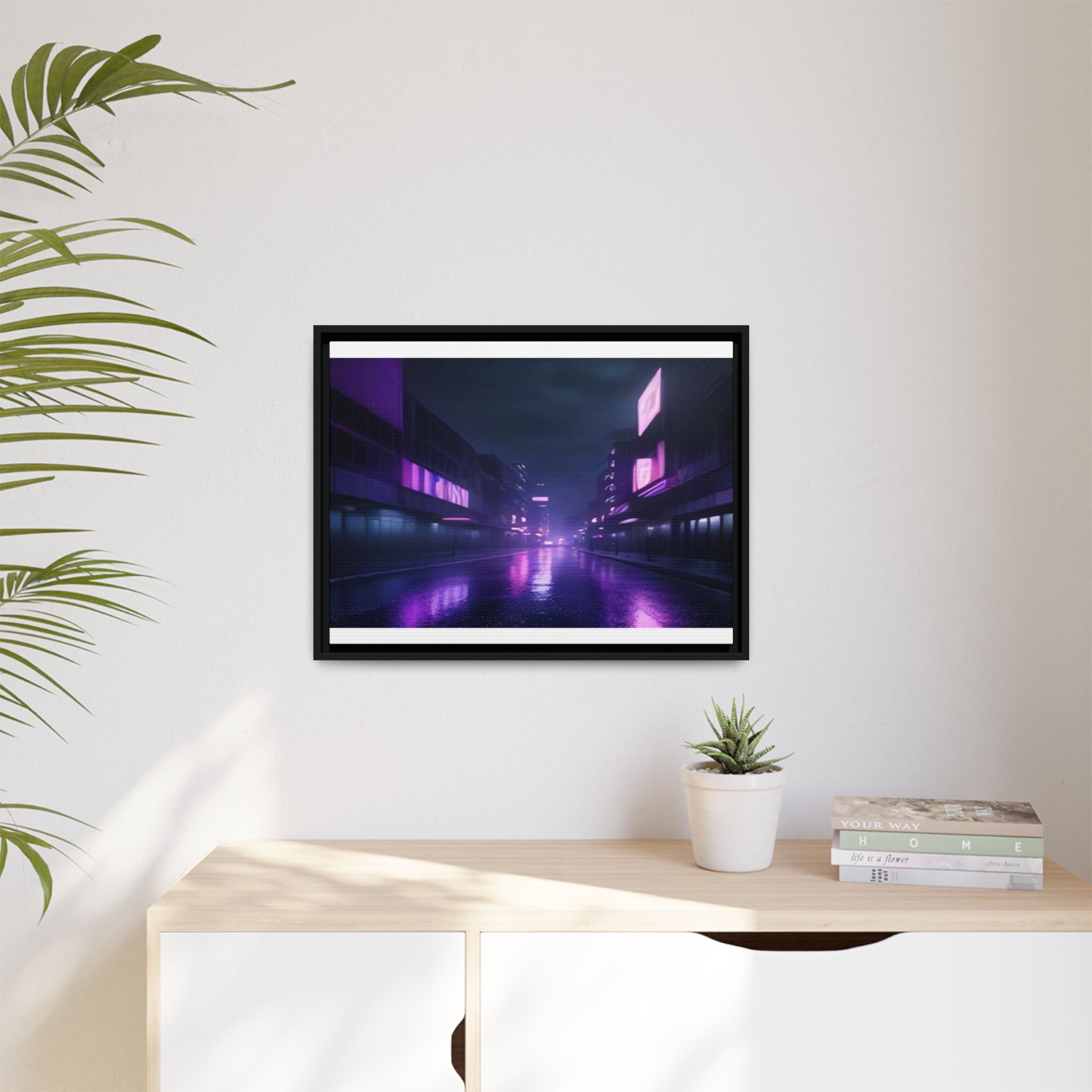 Berlin Night Canvas Wall Art Print Ready to Hang