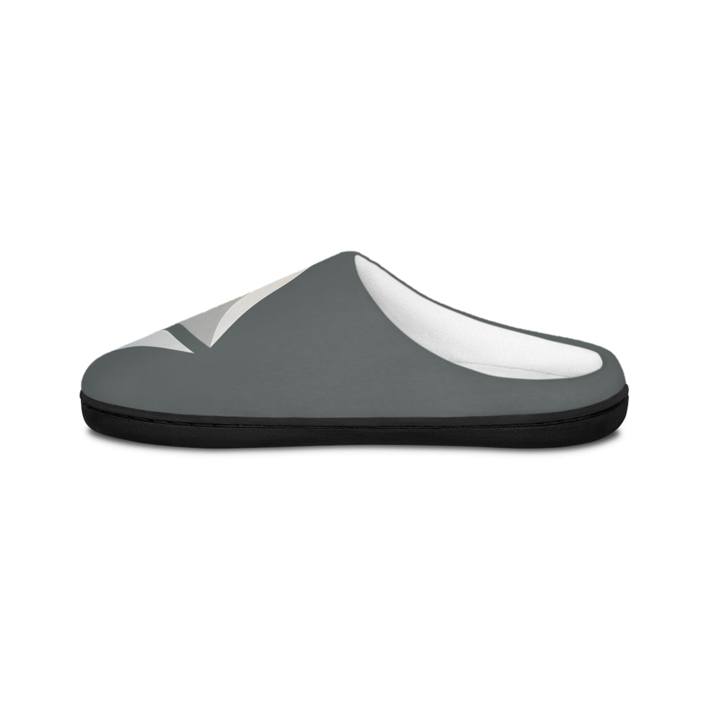 Men's Ethereum Indoor Slippers — Comfortable House Shoes with Ethereum Design