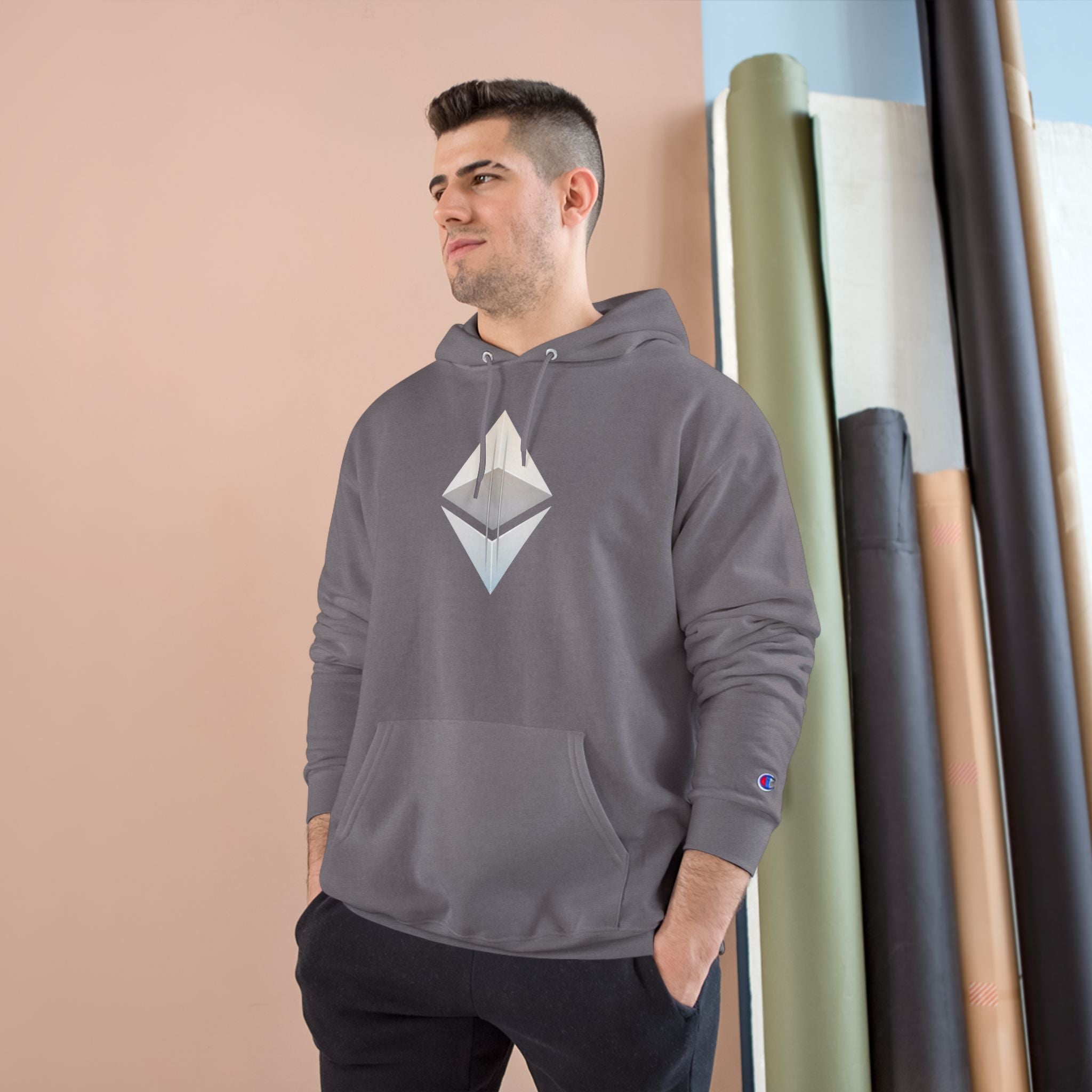 Ethereum Hoodie — Electric Ethereum Logo Pullover