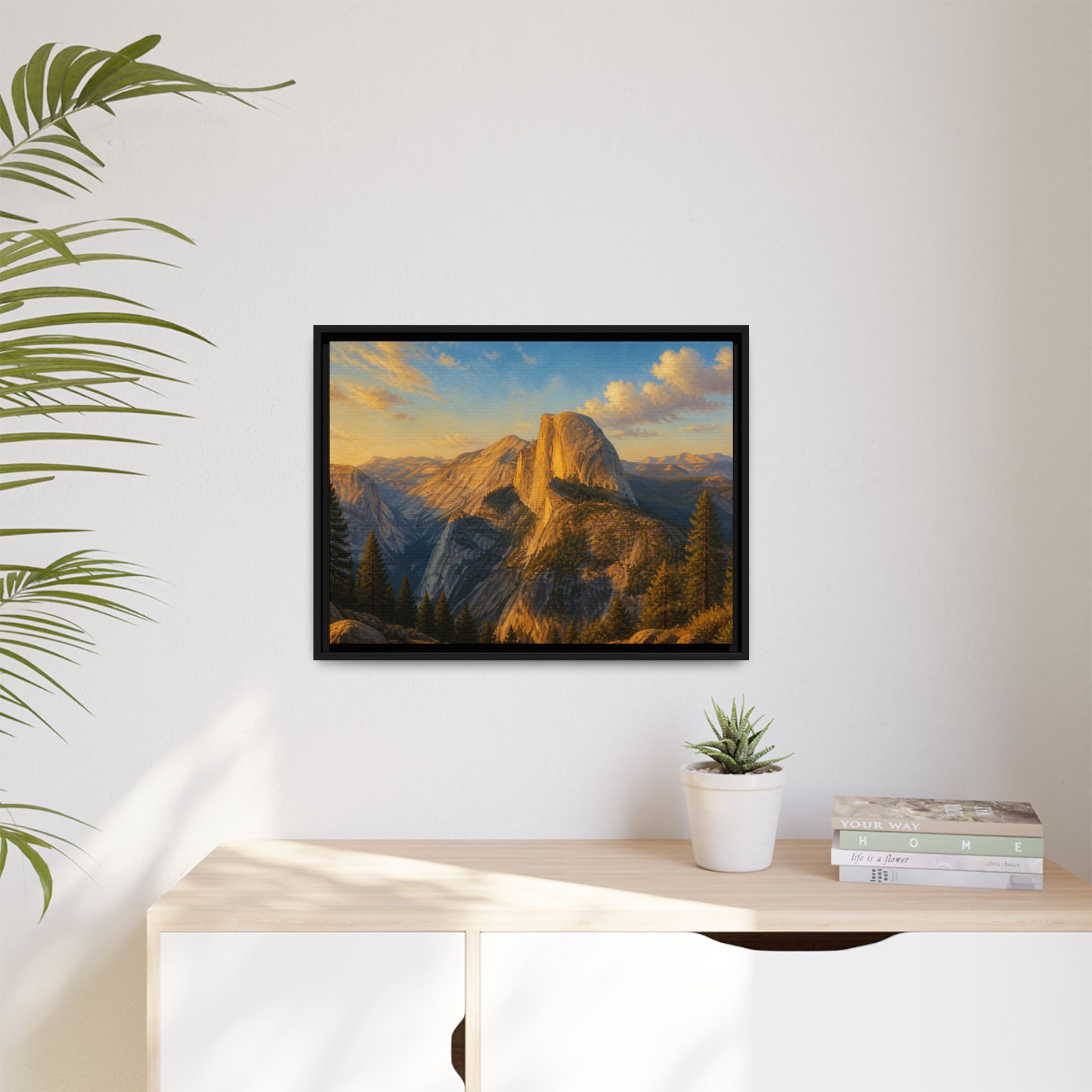 Yosemite Half Dome Canvas Wall Art Print Ready to Hang