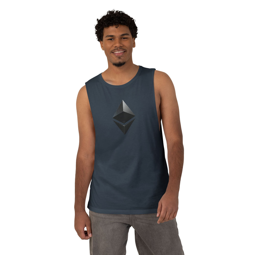 Ethereum Symbol Tank Top — Crypto Logo Sleeveless Shirt