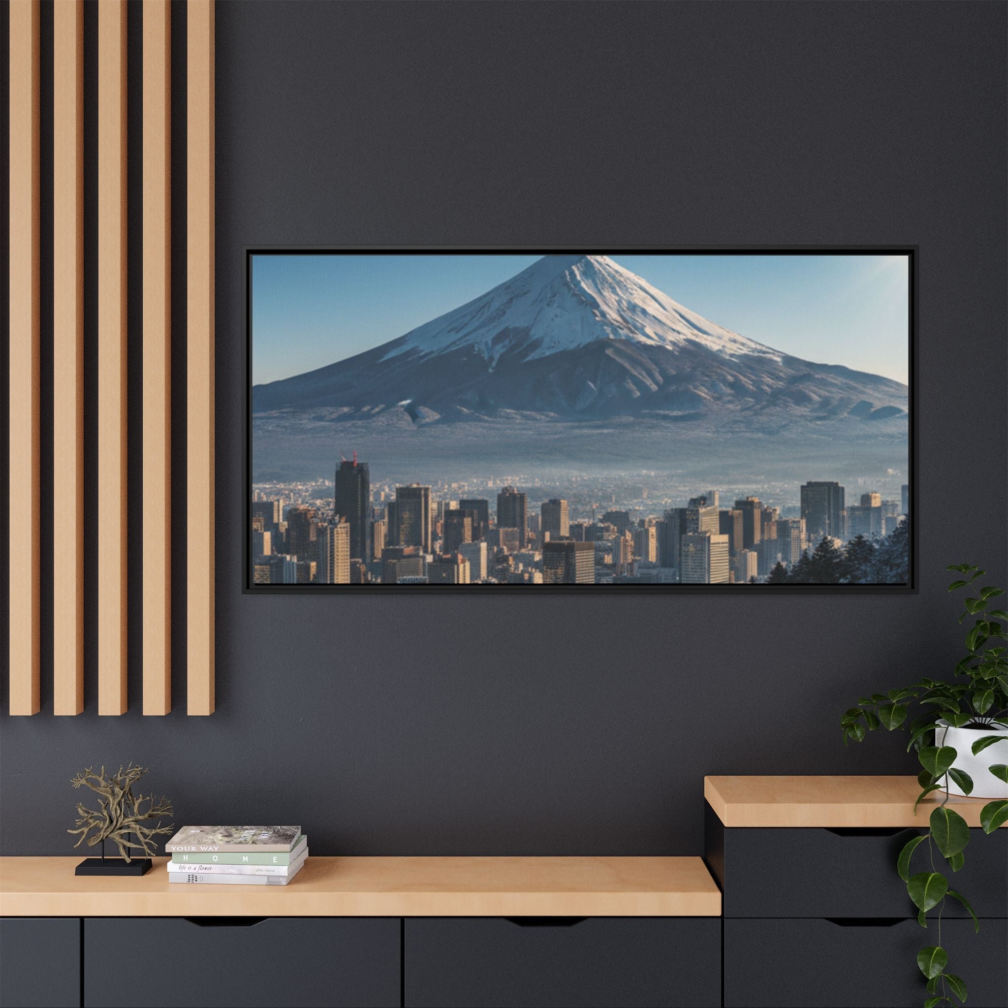 Mt Hood Cityscape - Beautiful Mountain - Oregon