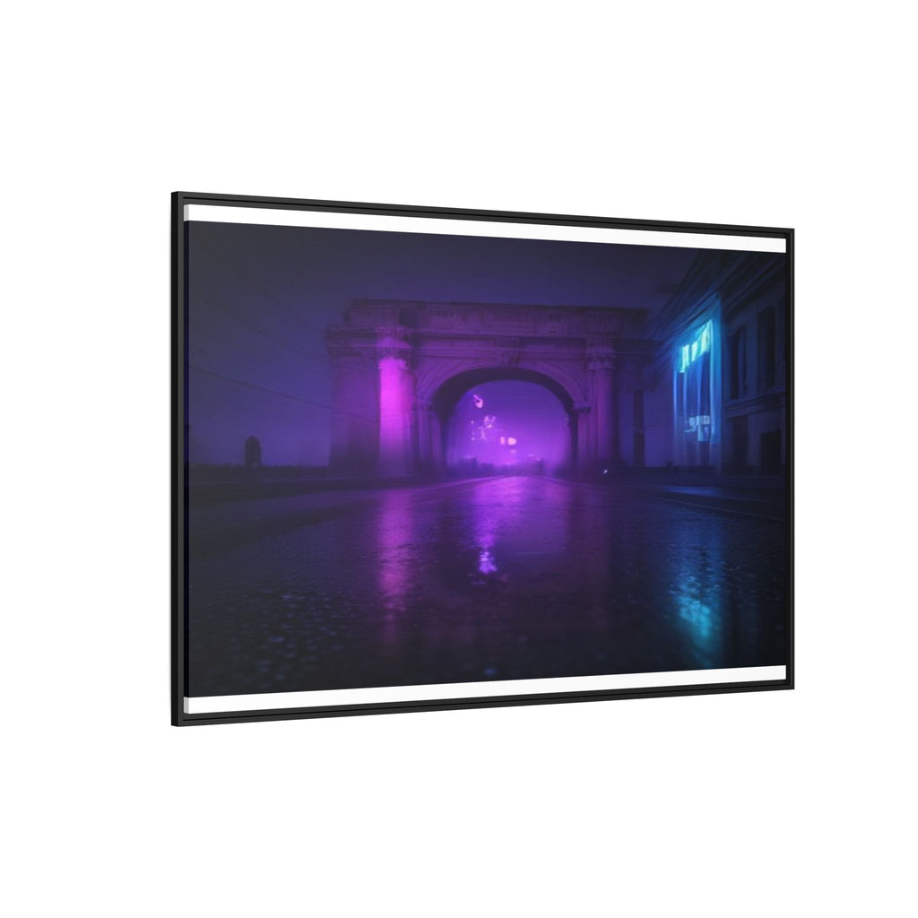 Rome Night Canvas Wall Art Print Ready to Hang