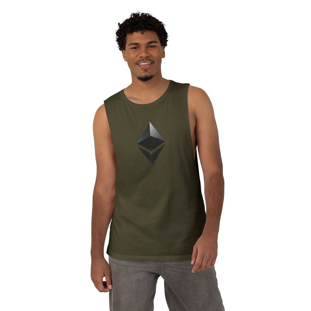 Ethereum Symbol Tank Top — Crypto Logo Sleeveless Shirt