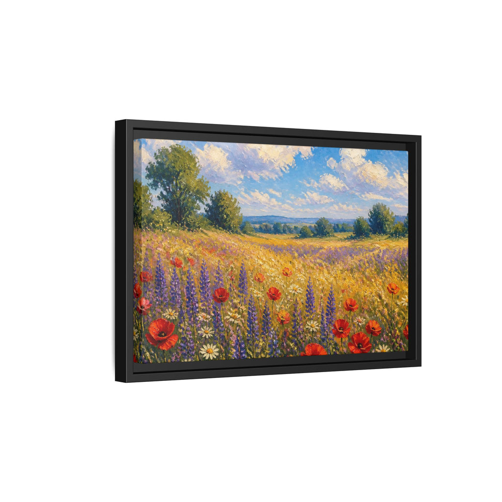 Wildflower Meadow Canvas Wall Art Print Ready to Hang