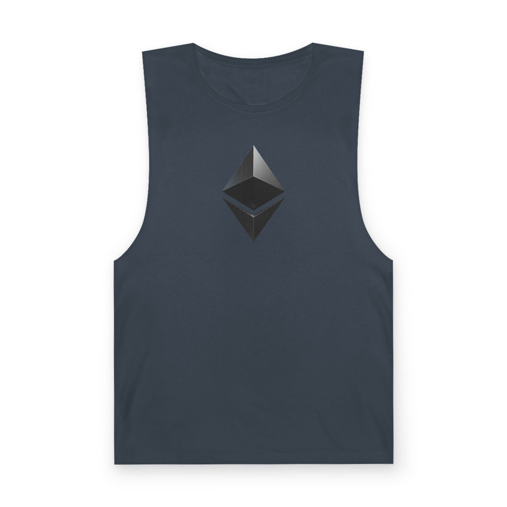 Ethereum Symbol Tank Top — Crypto Logo Sleeveless Shirt