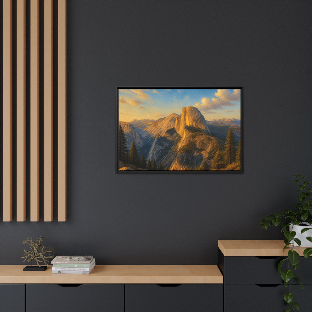 Yosemite Half Dome Canvas Wall Art Print Ready to Hang