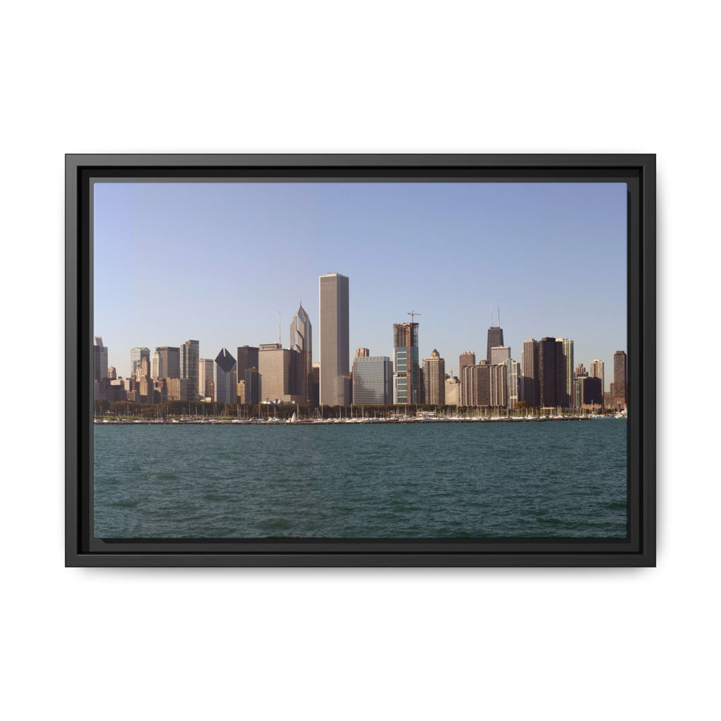 Chicago Skyline Canvas Wall Art Print Ready to Hang Cityscape