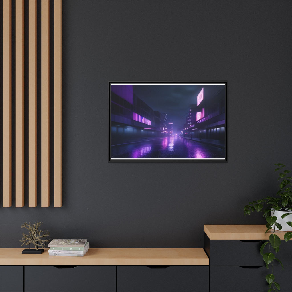 Berlin Night Canvas Wall Art Print Ready to Hang