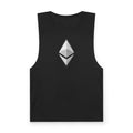 Ethereum Symbol Tank Top — Crypto Minimalist Sleeveless Shirt