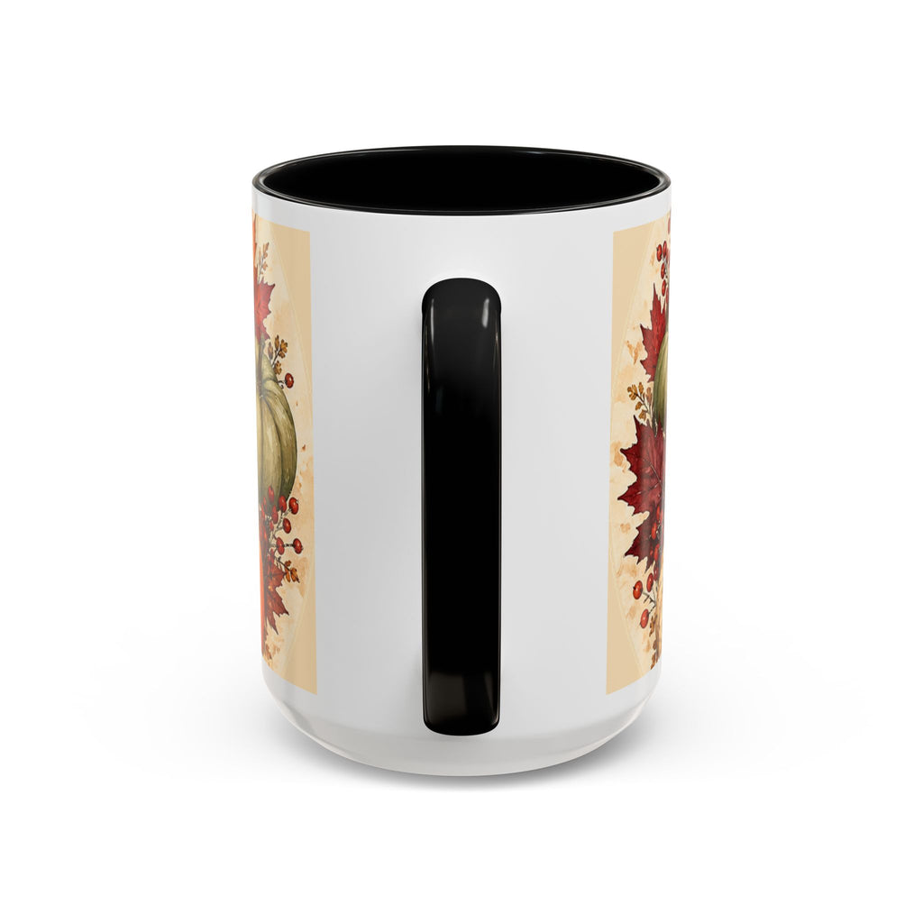 Autumn Pumpkin Love Large Coffee Mug 15oz Fall Thanksgiving Halloween Gift Mug