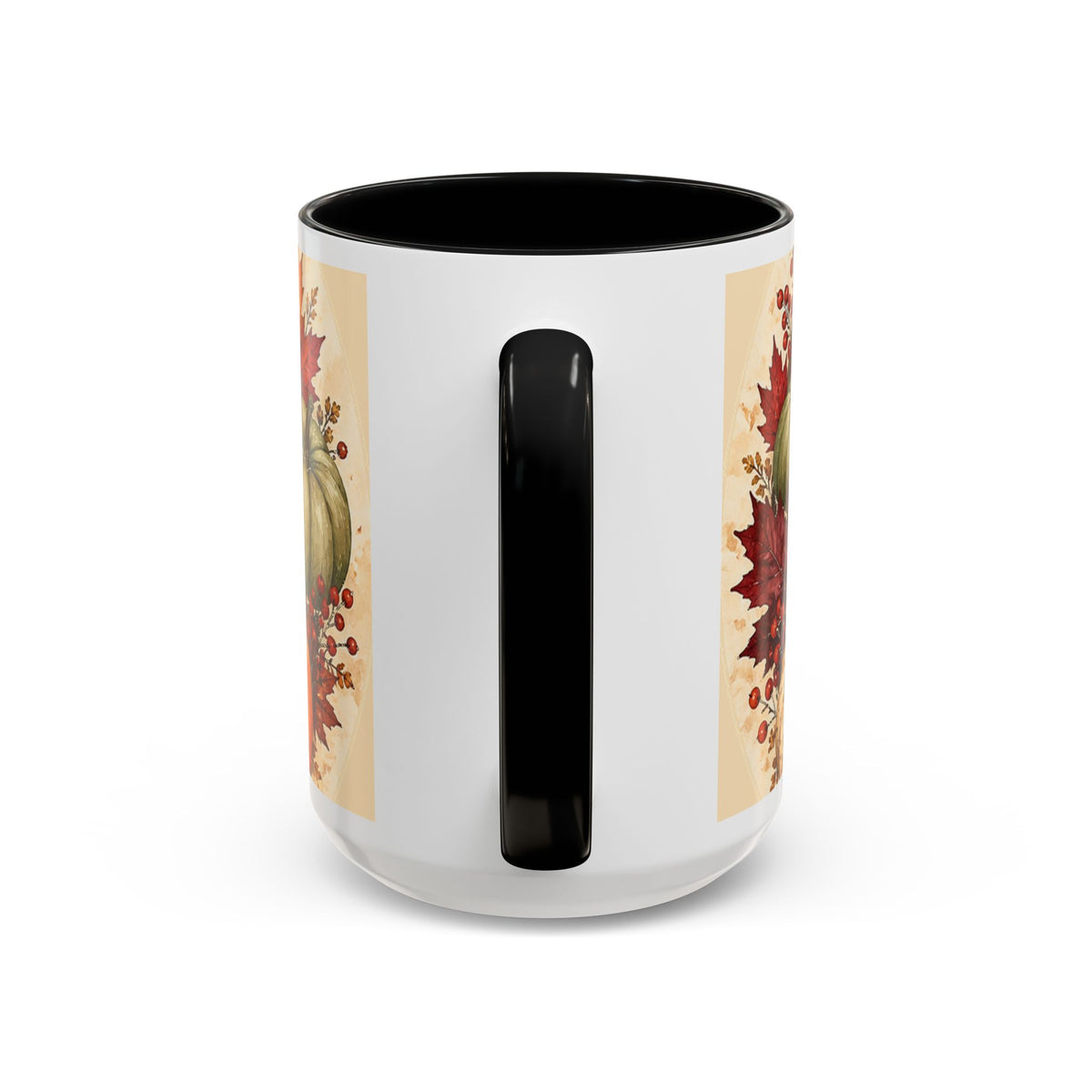 Autumn Pumpkin Love Large Coffee Mug 15oz Fall Thanksgiving Halloween Gift Mug