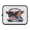 Laptop Sleeve — "America Is Back 2026" Patriotic Trump Eagle Design