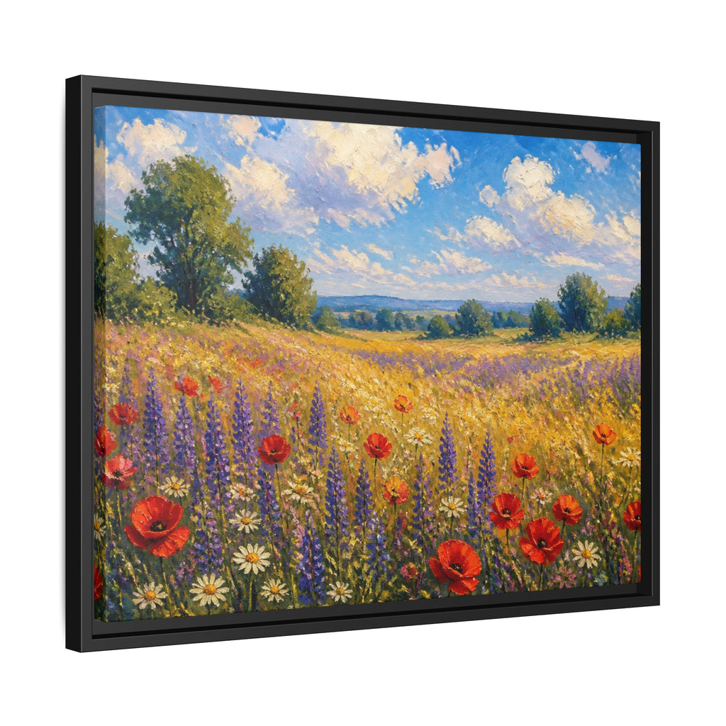 Wildflower Meadow Canvas Wall Art Print Ready to Hang