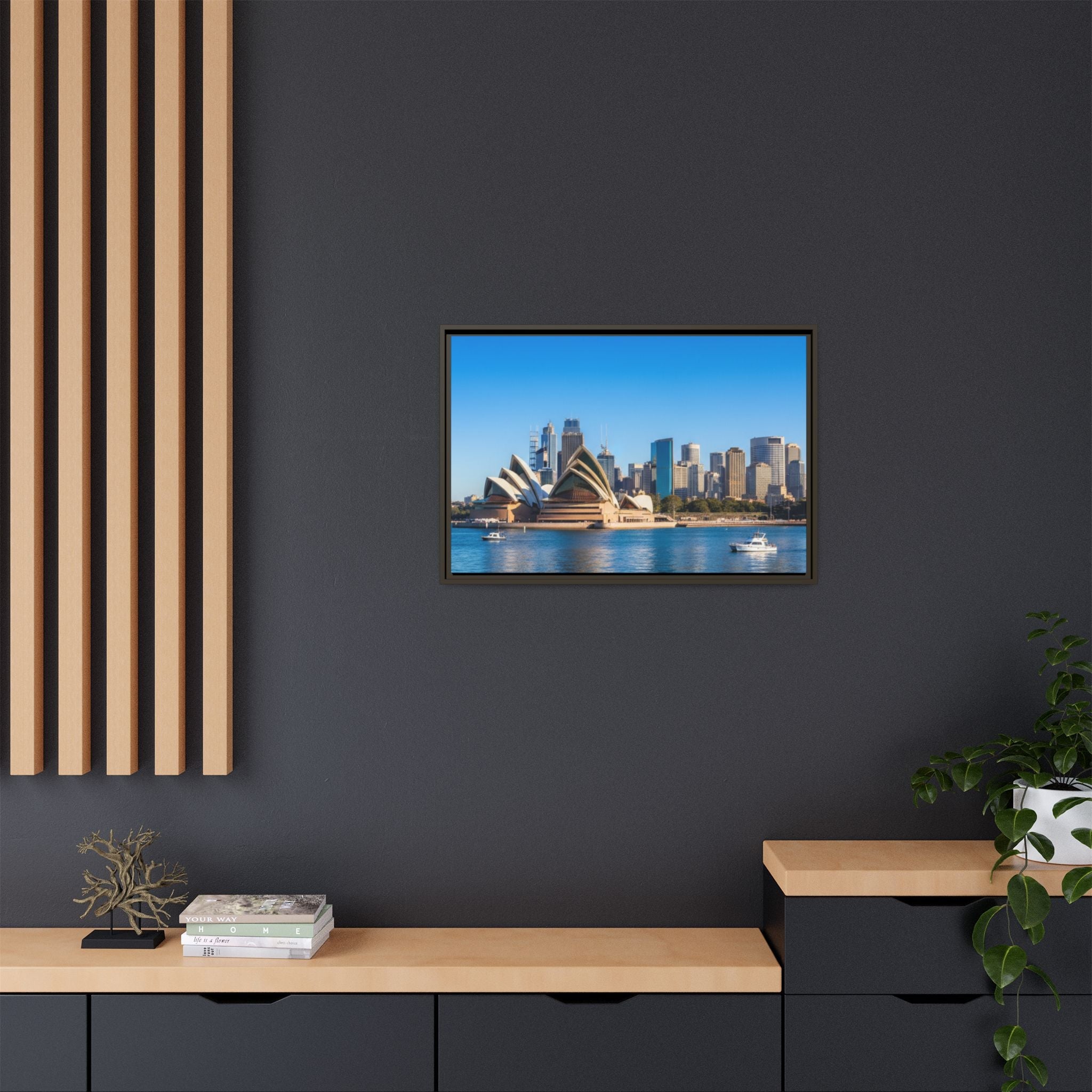 Sydney Opera House & Harbour Skyline- Stunning Image