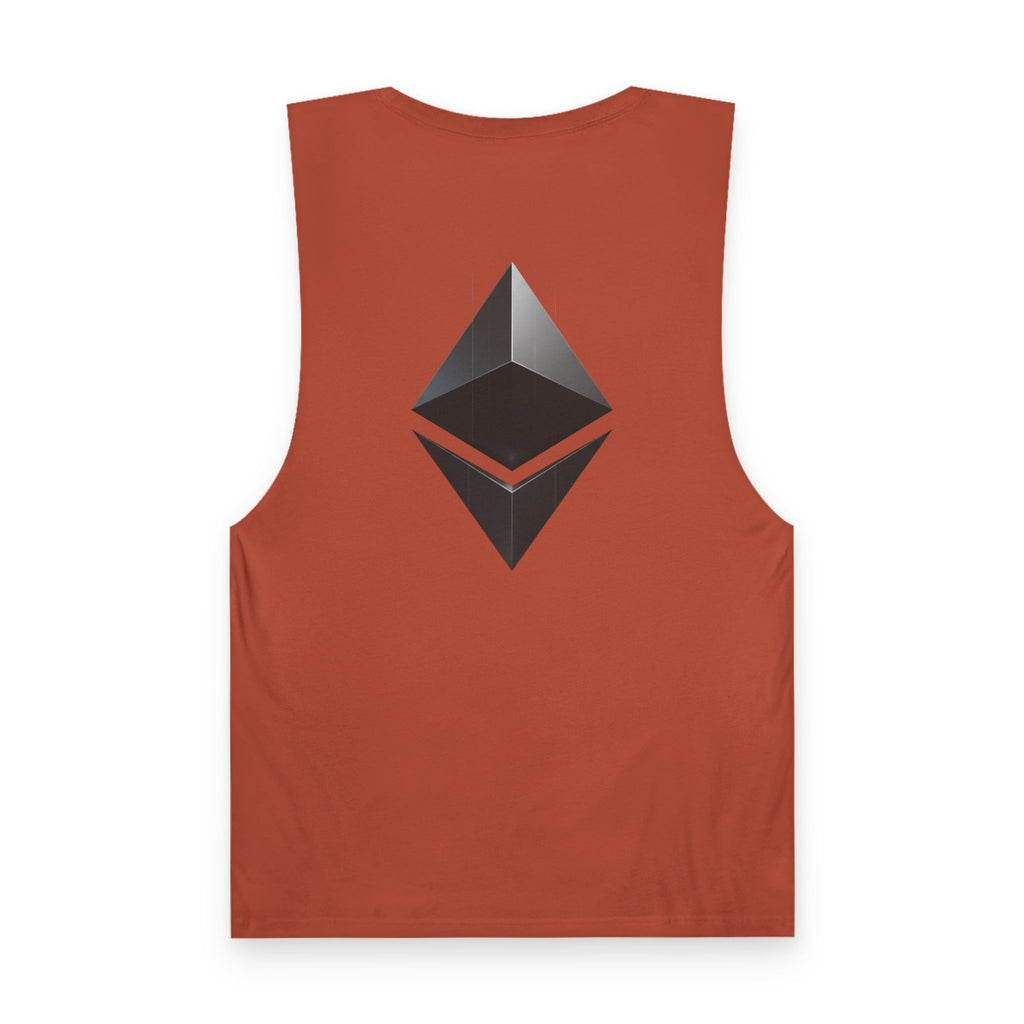 Ethereum Symbol Tank Top — Crypto Logo Sleeveless Shirt