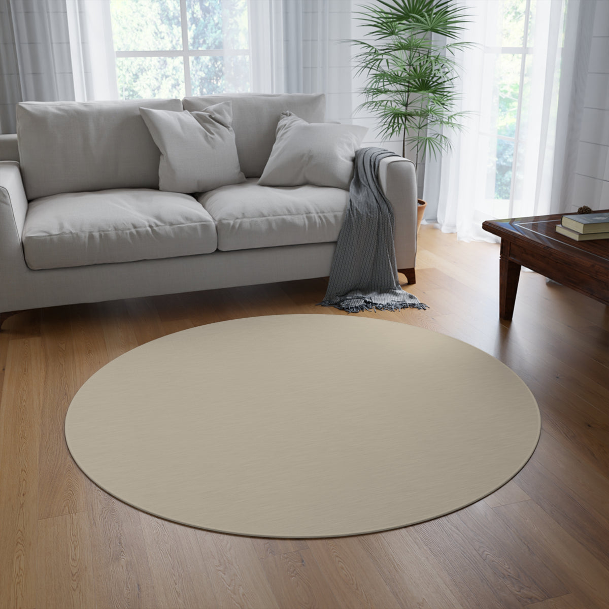 Round Bath Mat Non Slip Circular Bathroom Rug Soft Absorbent Shower Floor Mat Utility Circle Rug