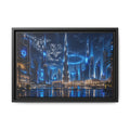 Dubai Night Skyline Canvas Wall Art Print Ready to Hang