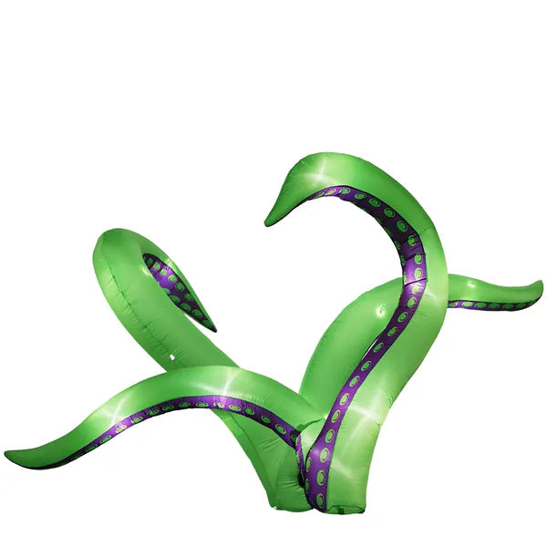 2 Pack Halloween Inflatable Octopus Tentacles Outdoor Decorations, Blow Up