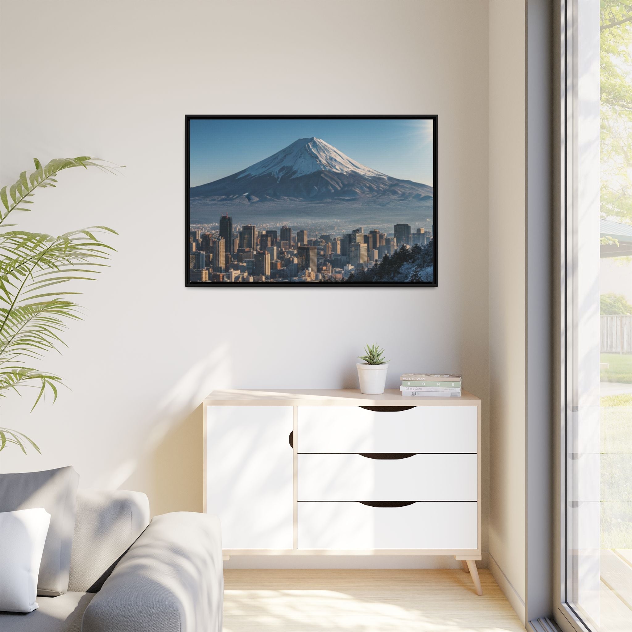 Mt Hood Cityscape - Beautiful Mountain - Oregon
