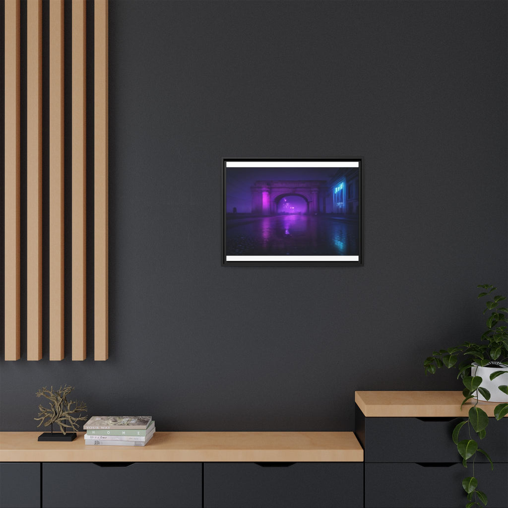 Rome Night Canvas Wall Art Print Ready to Hang