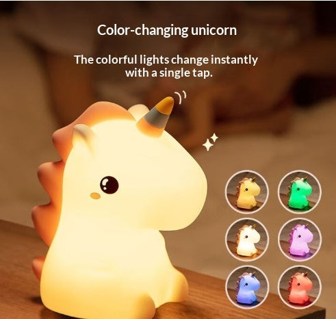 Home Decor Halloween Pumpkin Night Light Cute Soft Silicone Lamp Touch Dimmable