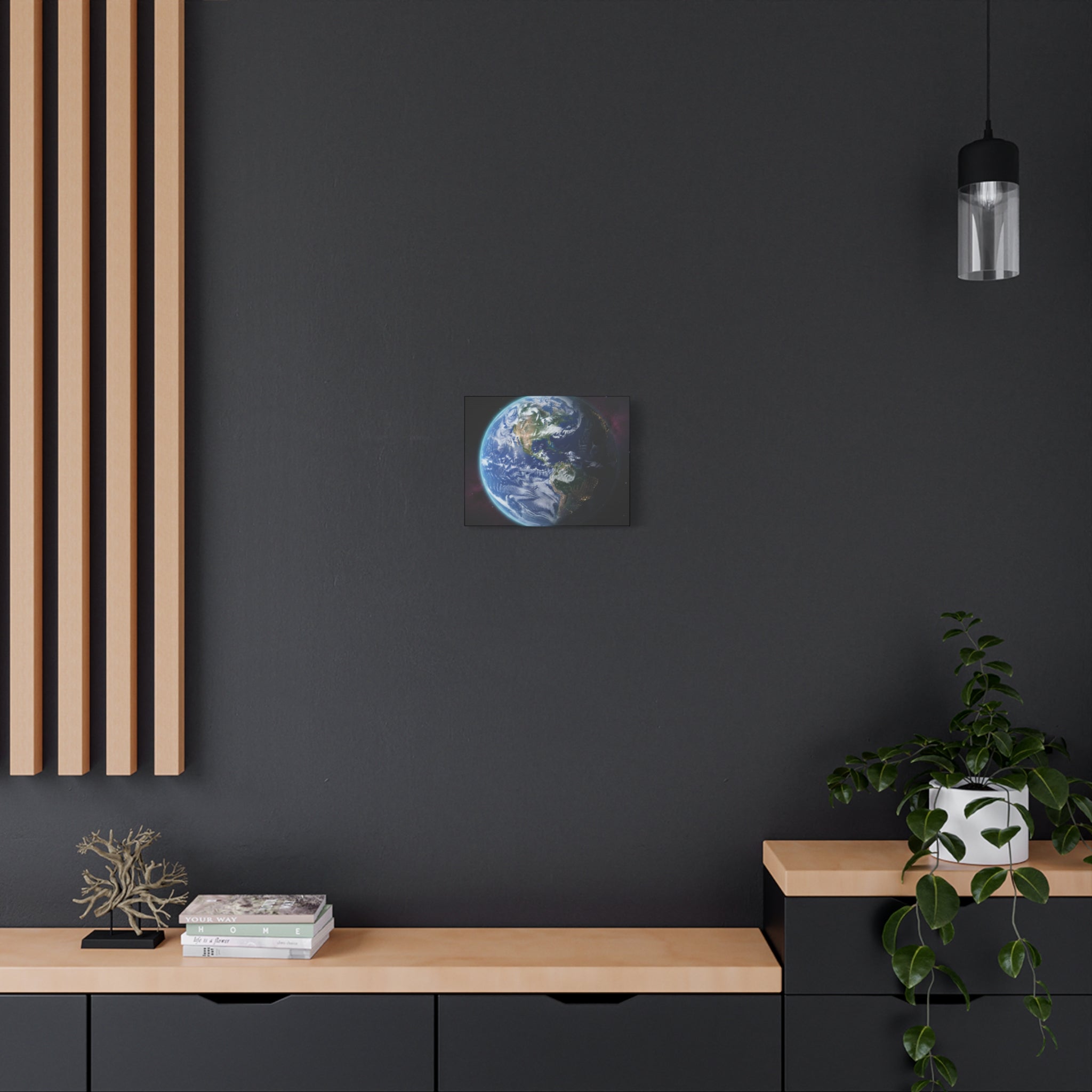 Stunning Earth From Space Wall Art