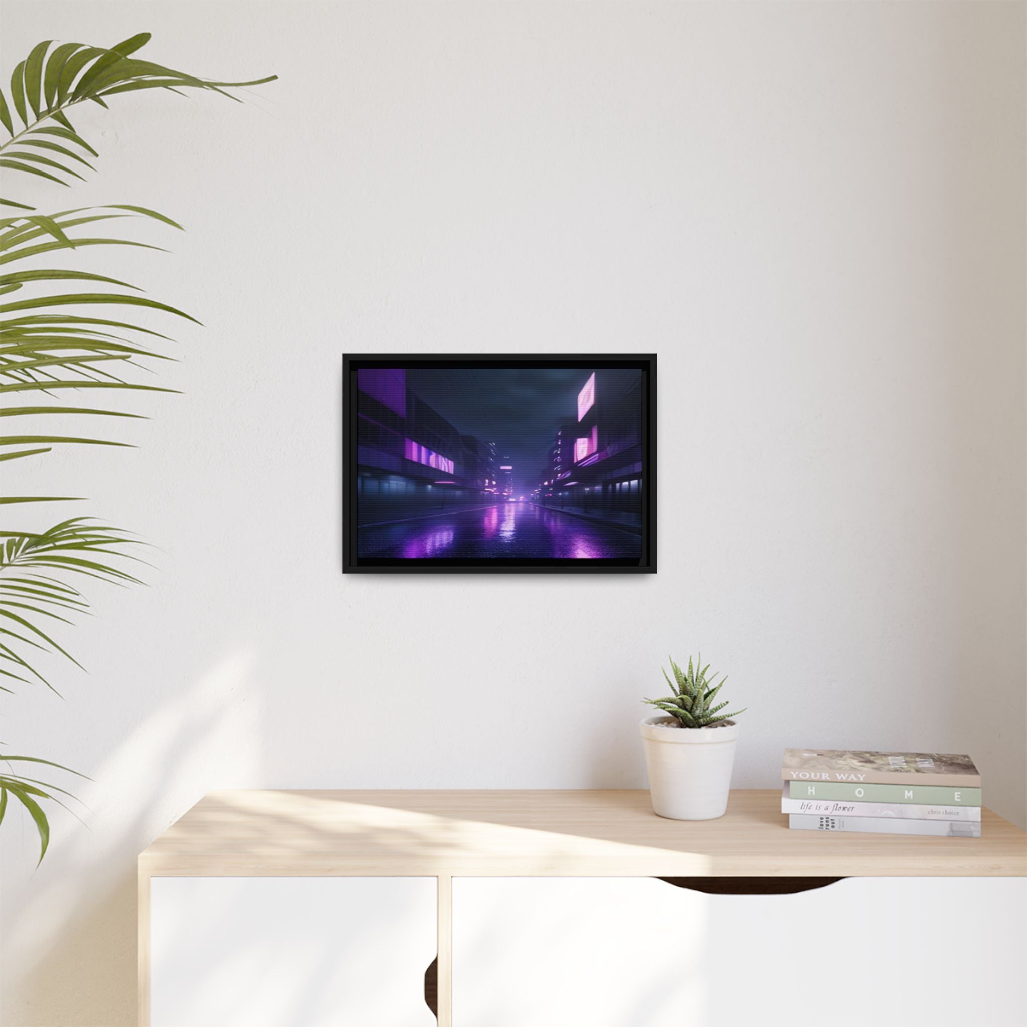 Berlin Night Canvas Wall Art Print Ready to Hang