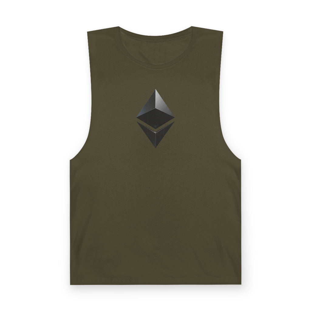 Ethereum Symbol Tank Top — Crypto Logo Sleeveless Shirt