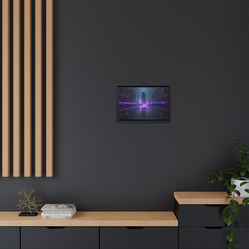 Los Angeles Night Canvas Wall Art Print Ready to Hang