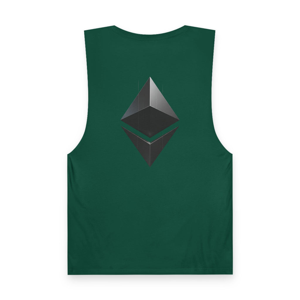 Ethereum Symbol Tank Top — Crypto Logo Sleeveless Shirt
