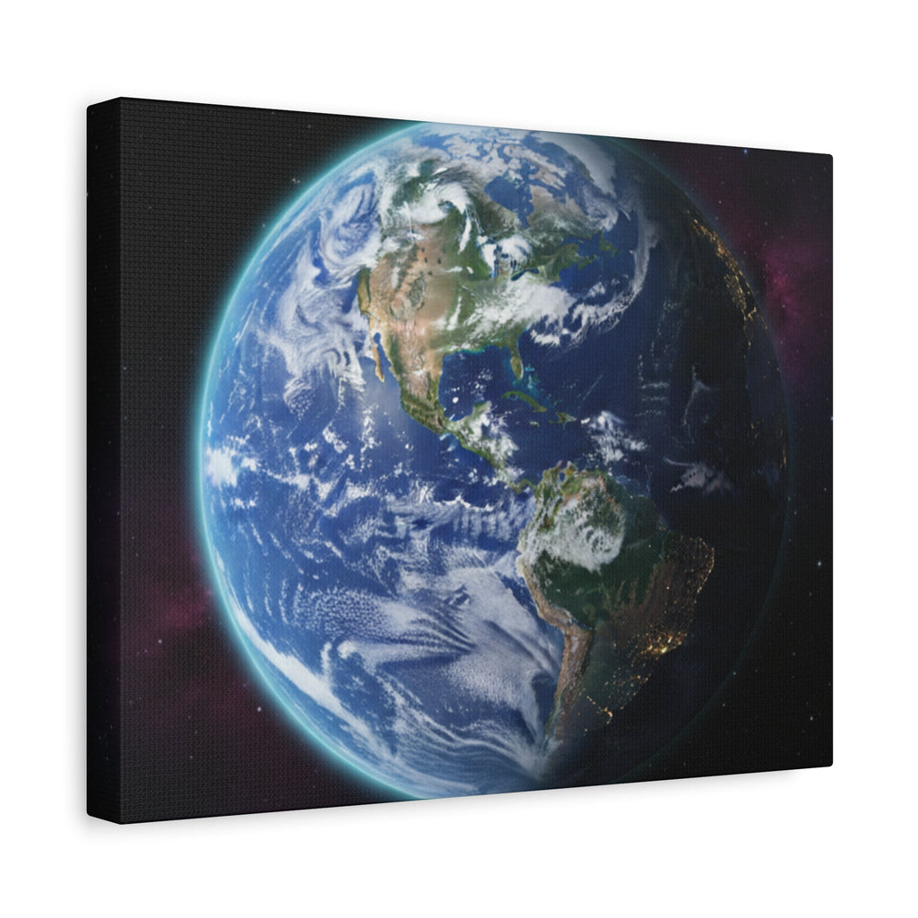 Stunning Earth From Space Wall Art