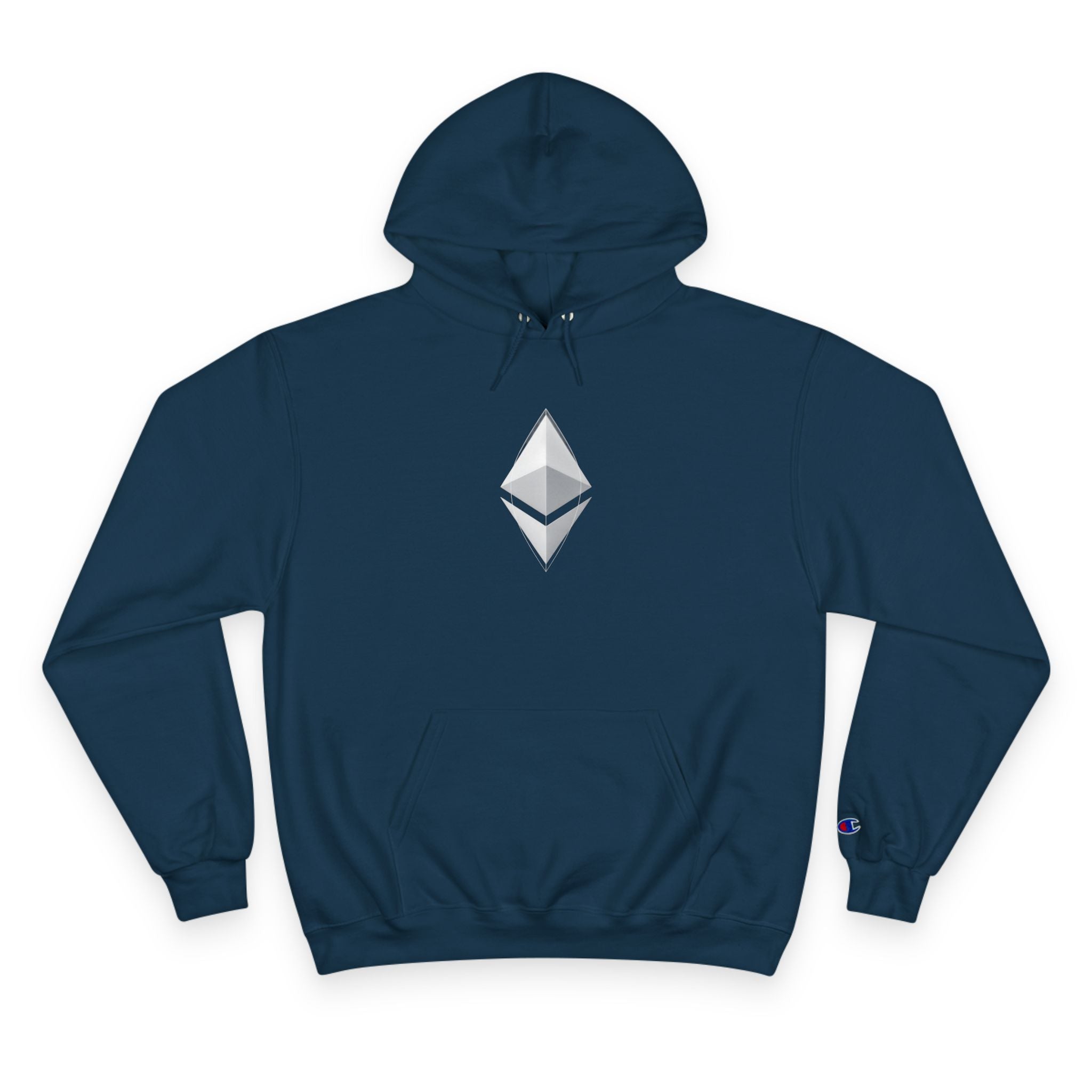 Ethereum Logo Hoodie — Crypto Champion Pullover Very Comfortable