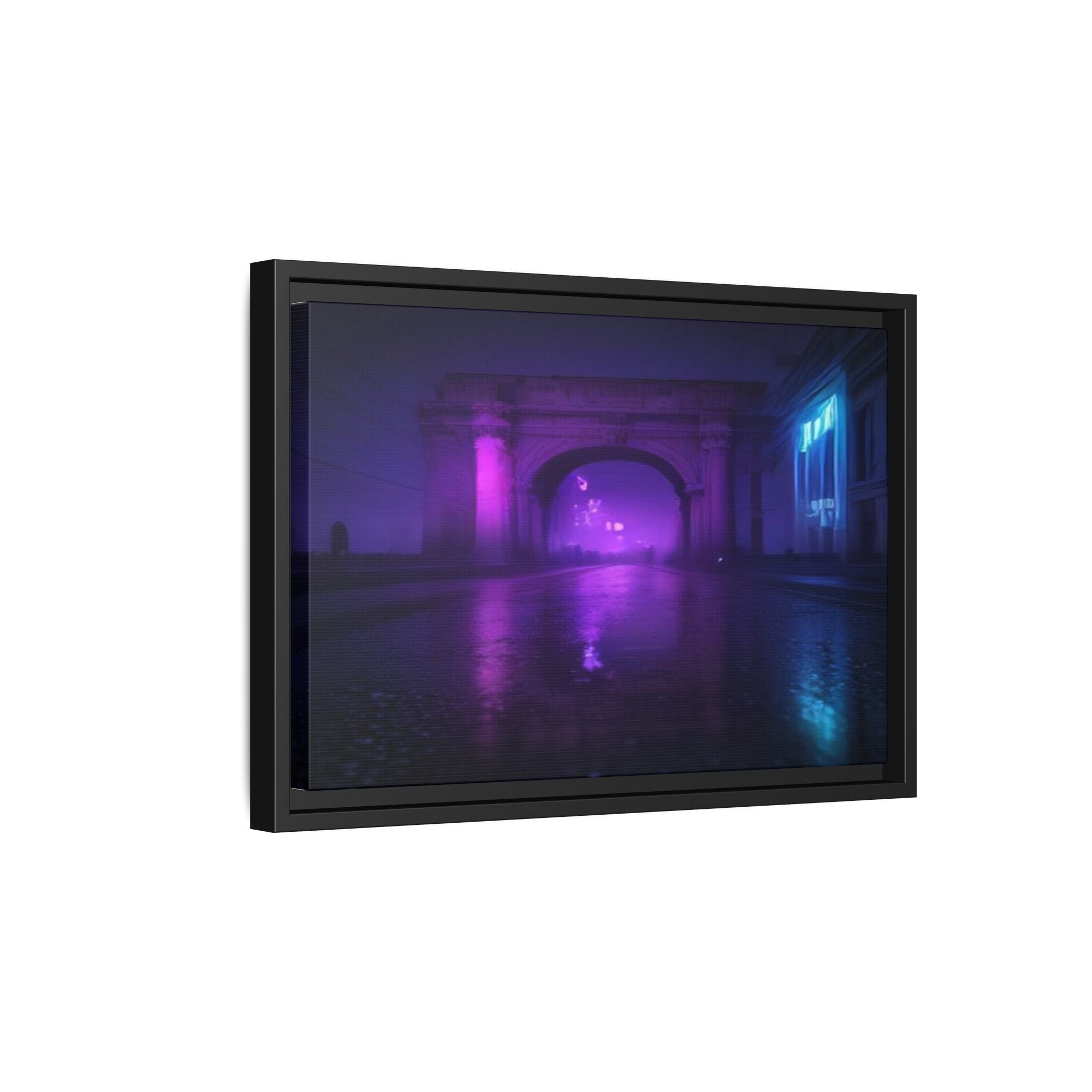 Rome Night Canvas Wall Art Print Ready to Hang