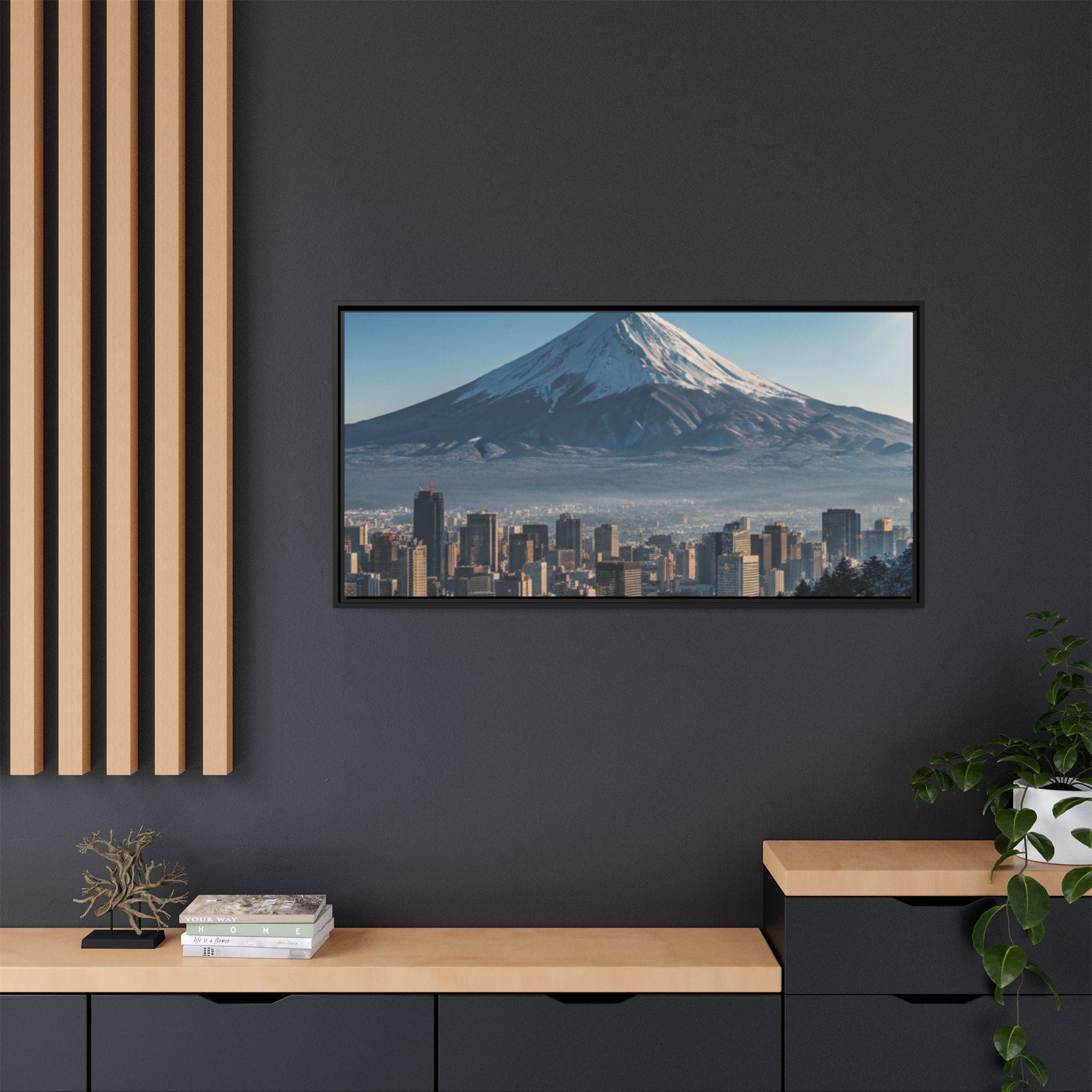Mt Hood Cityscape - Beautiful Mountain - Oregon