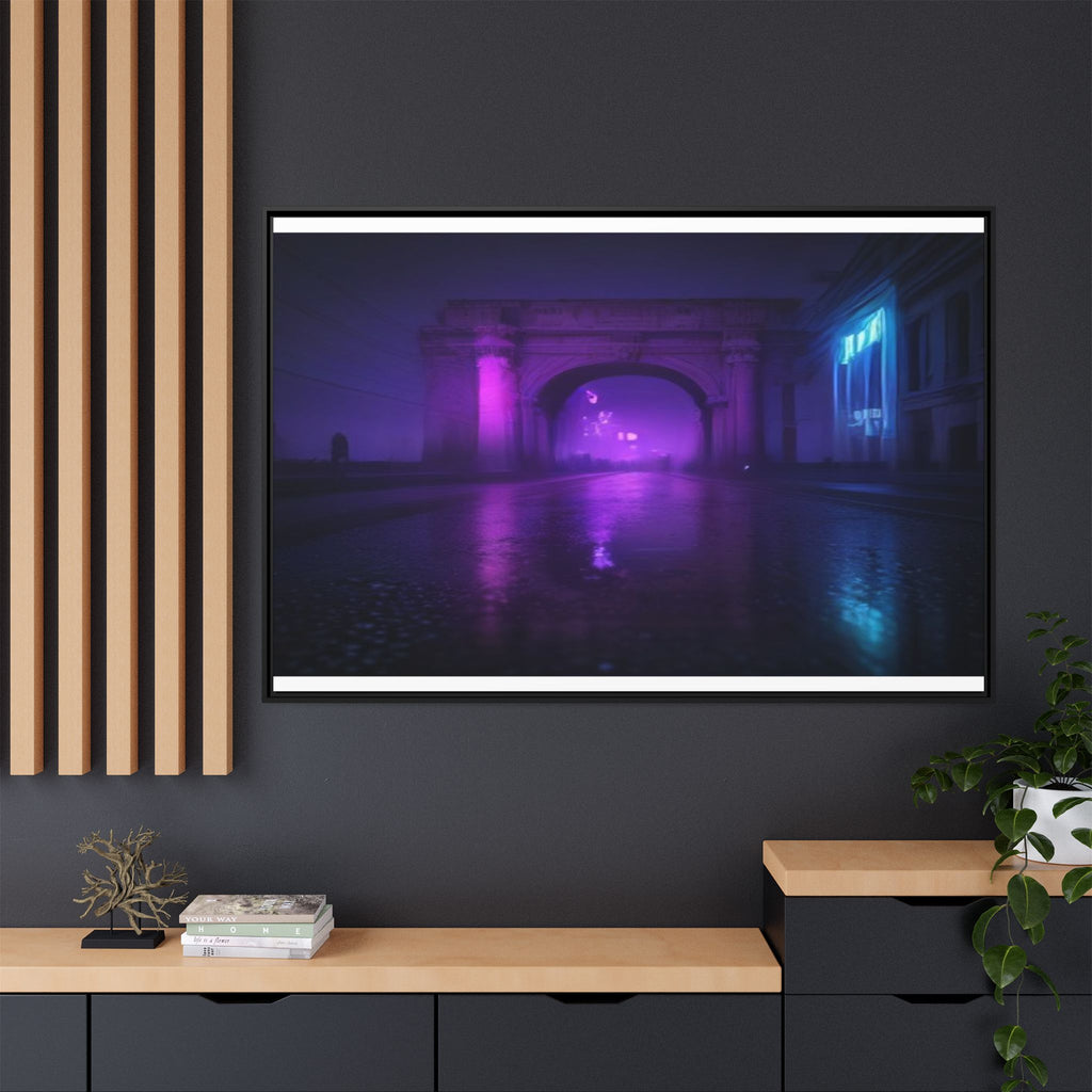 Rome Night Canvas Wall Art Print Ready to Hang