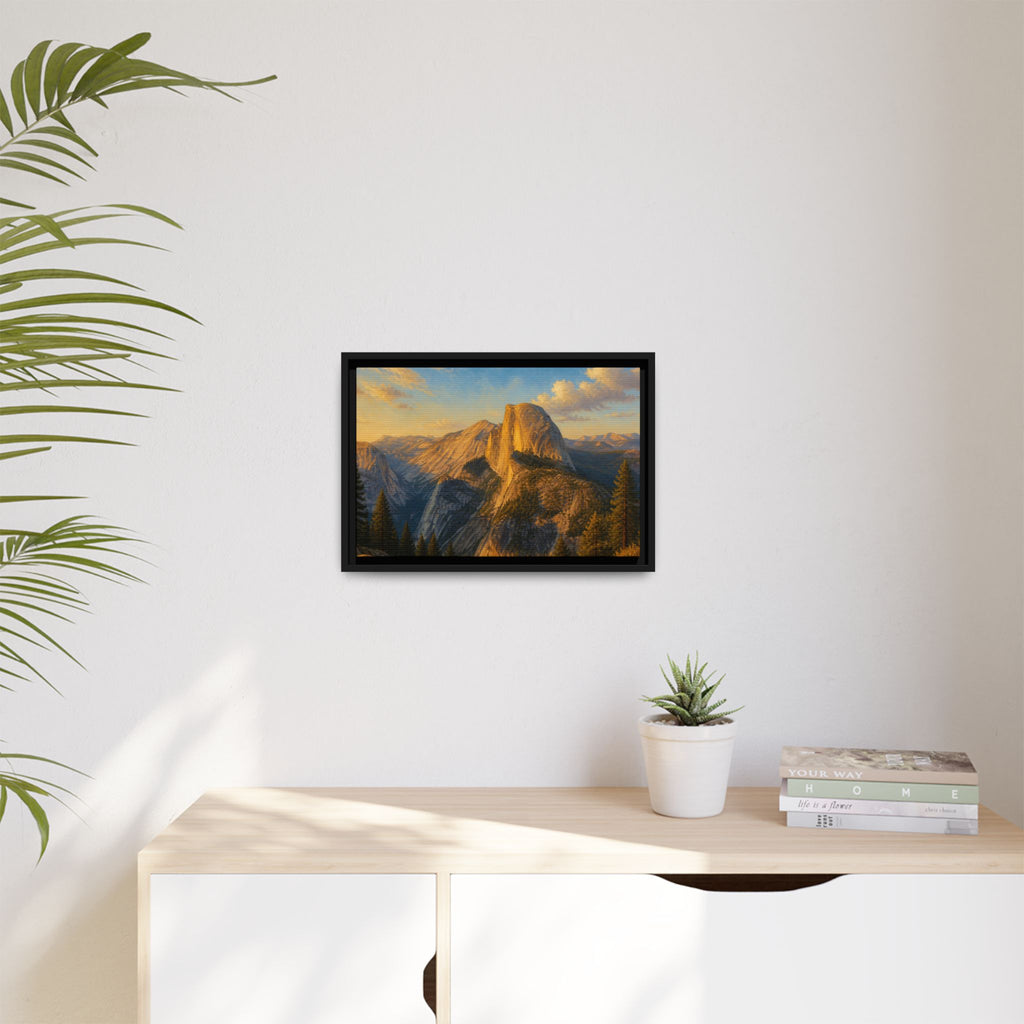 Yosemite Half Dome Canvas Wall Art Print Ready to Hang