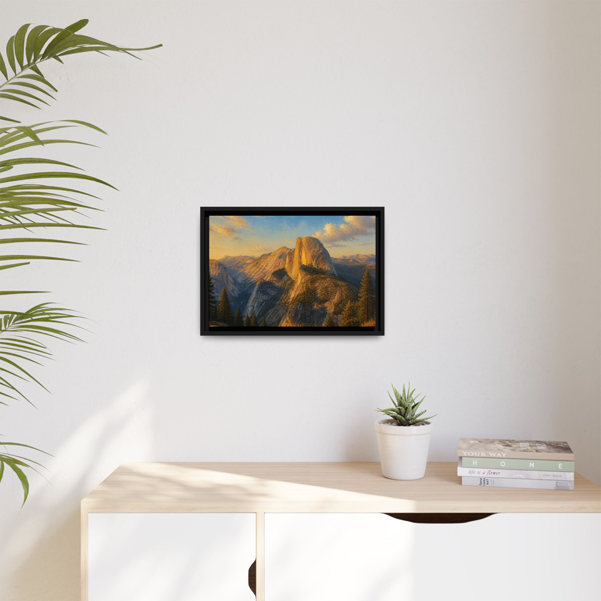 Yosemite Half Dome Canvas Wall Art Print Ready to Hang