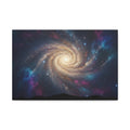 Spiral Galaxy Matte Canvas Wall Art – Stretched Space Nebula Print