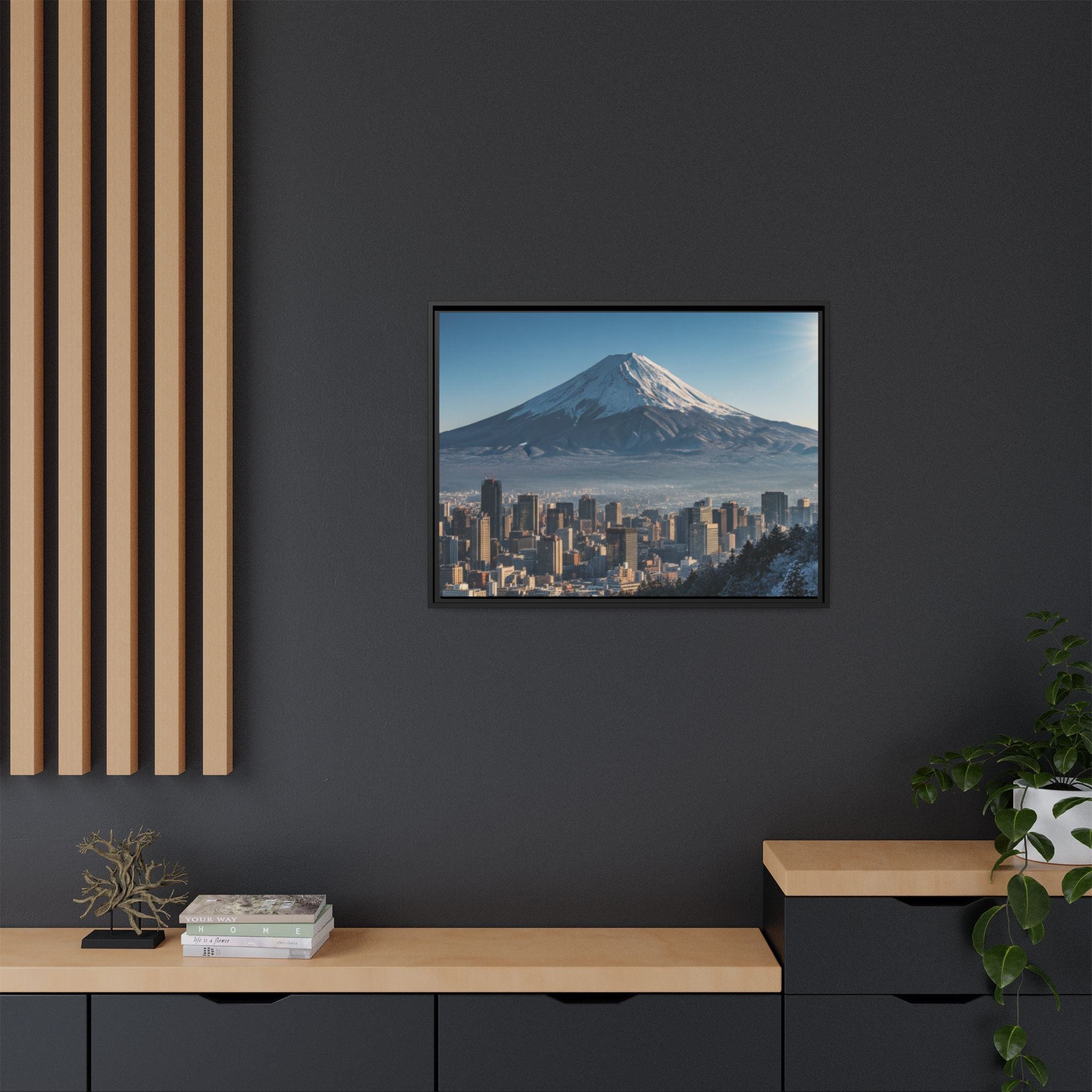 Mt Hood Cityscape - Beautiful Mountain - Oregon