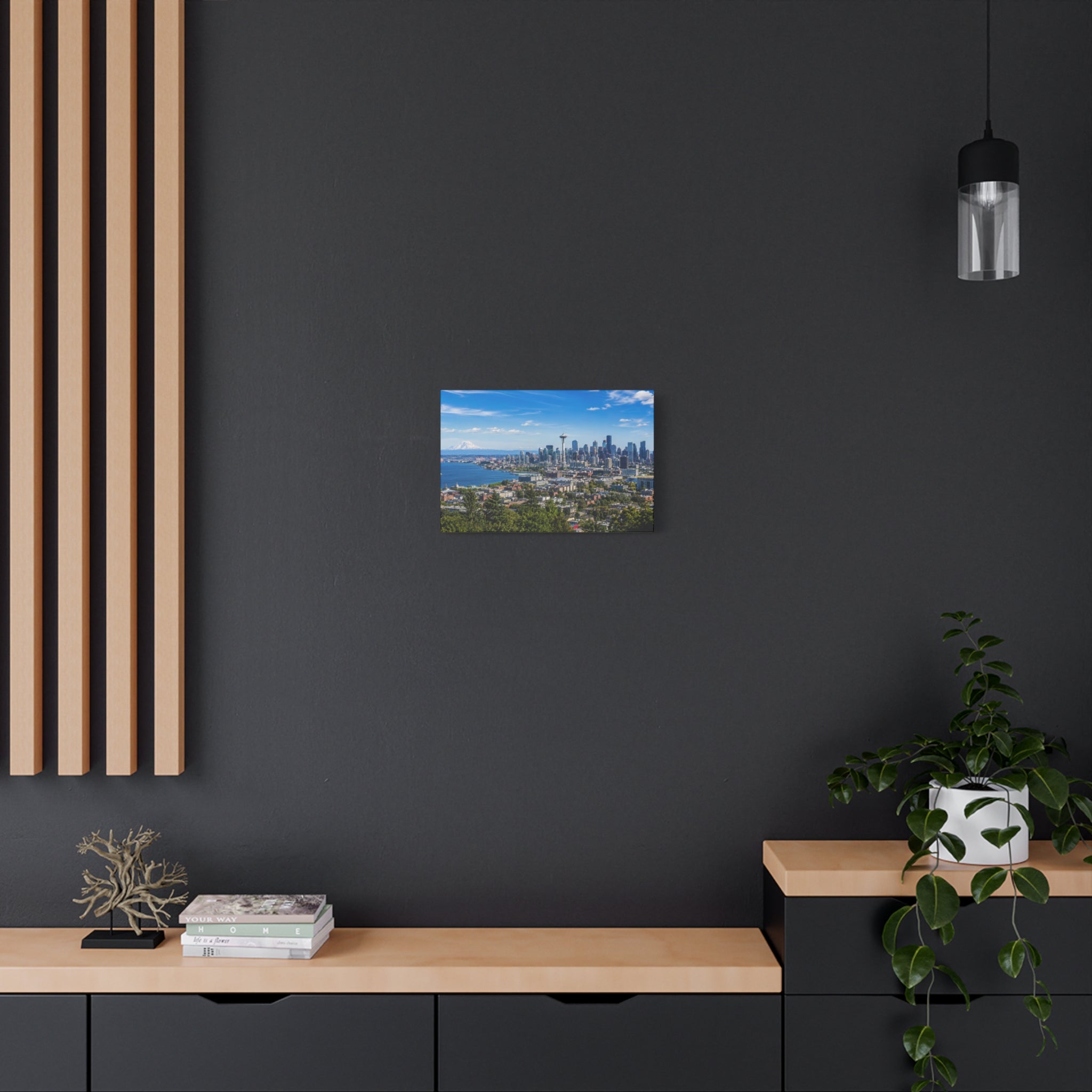 Seattle Skyline Matte Canvas Print — Space Needle - Stunning