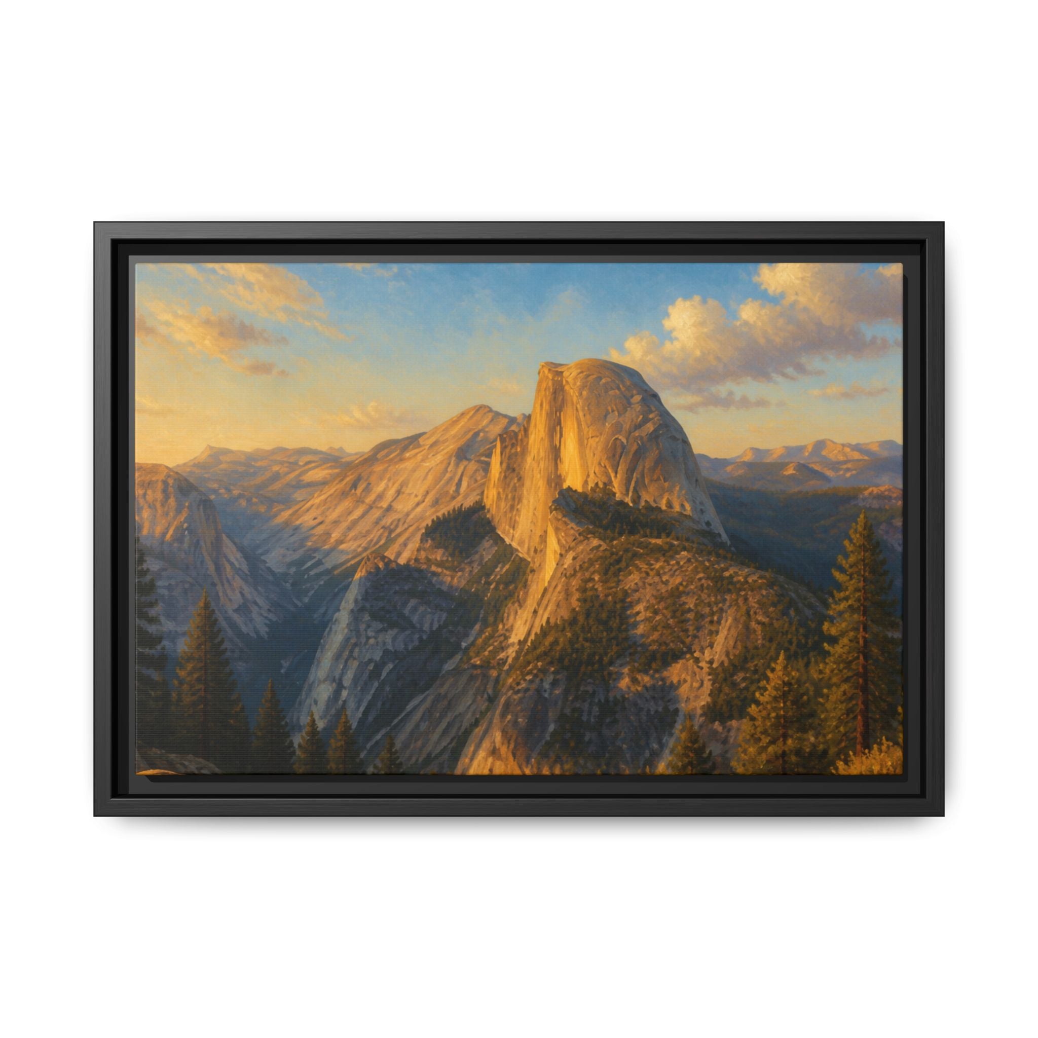 Yosemite Half Dome Canvas Wall Art Print Ready to Hang