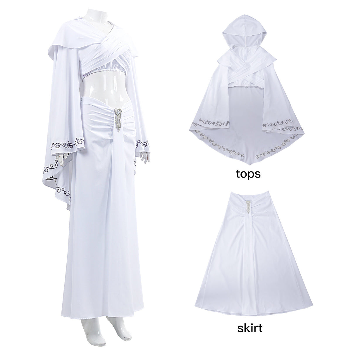 Performance Costume, Amidala Cosplay Costume