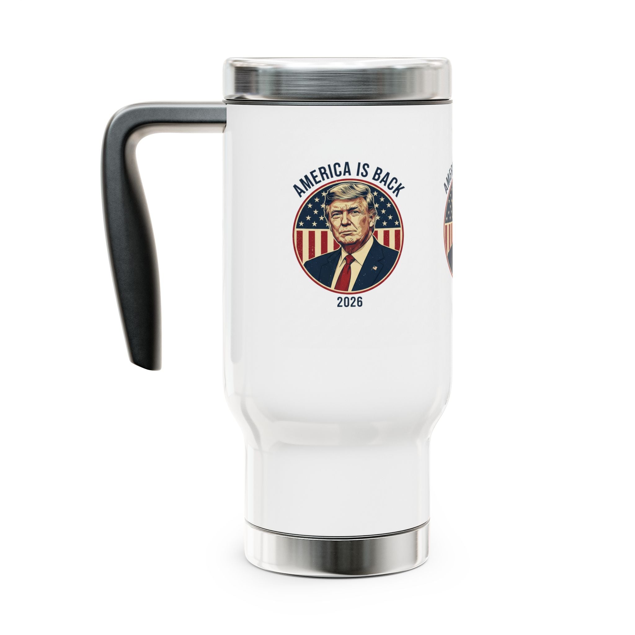 “America Is Back” 14oz Stainless Travel Mug