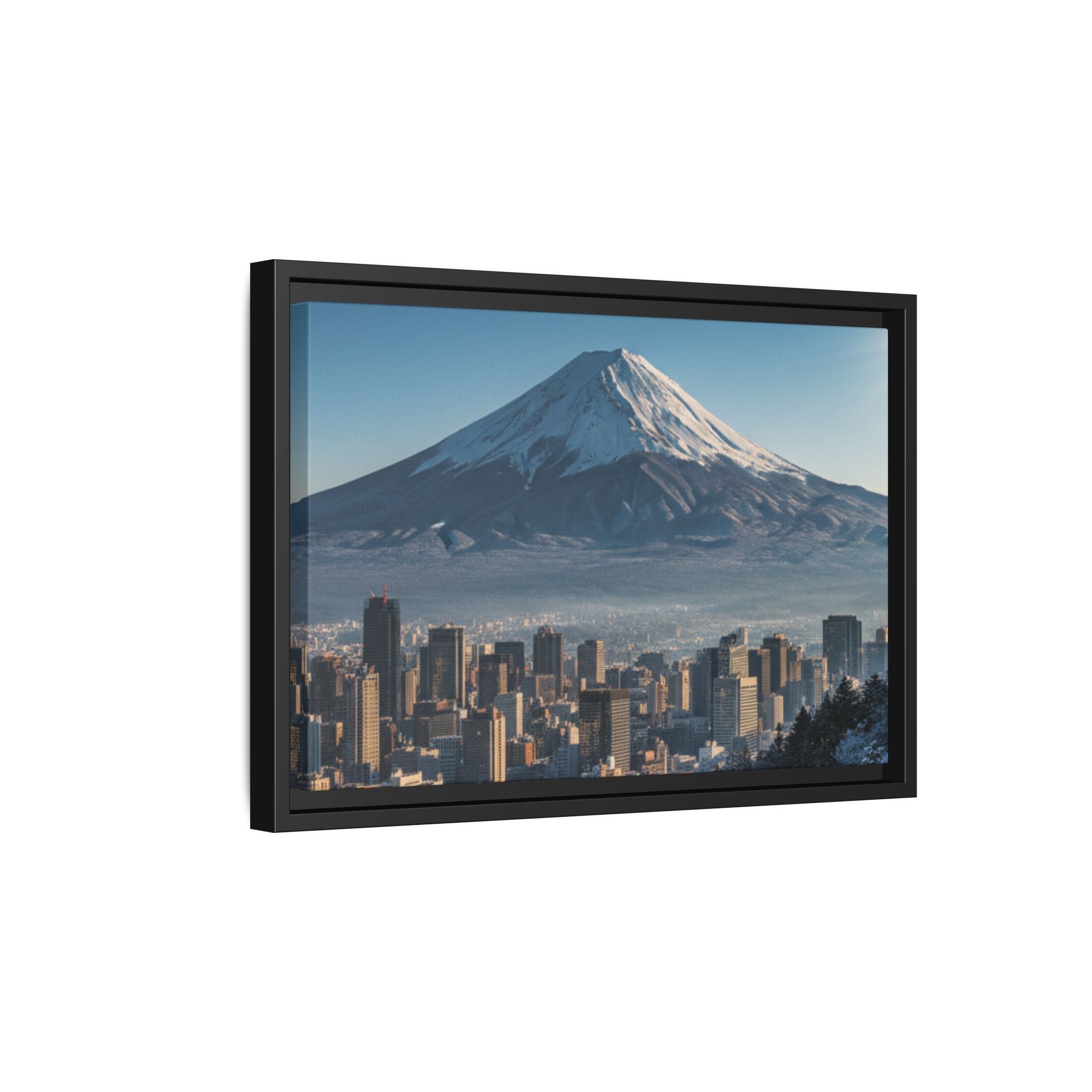 Mt Hood Cityscape - Beautiful Mountain - Oregon